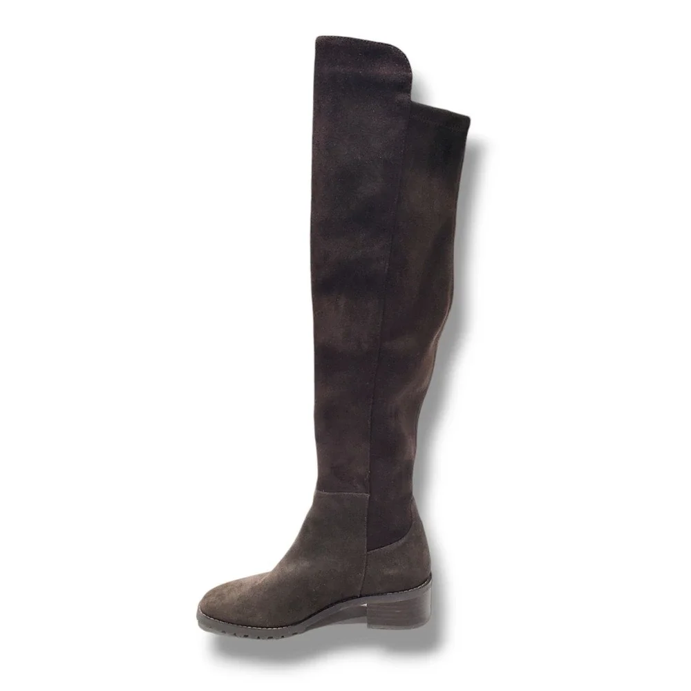 Blondo Sierra Over the Knee Boot Womens 5.5 Brown Waterproof Suede